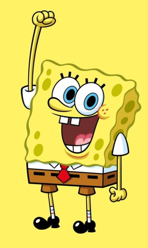 RĘCZNIK ręczniczek do rąk SPONGEBOB 30x50 cm