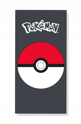 RĘCZNIK bawełniany POKEMON 70x140 cm Pokeball
