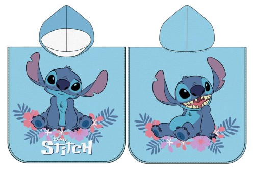 RĘCZNIK PONCHO 55x110 cm LILO AND STITCH