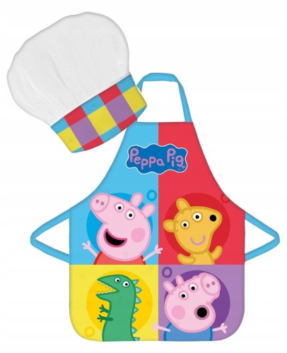 FARTUSZEK ochronny ŚWINKA PEPPA kucharski fartuch