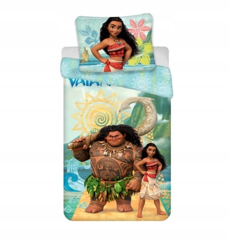 POŚCIEL bawełniana VAIANA MOANA 140x200 cm DISNEY