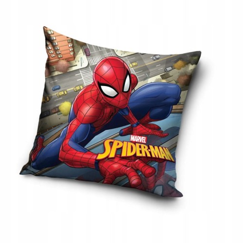 POSZEWKA pluszowa dekoracyjna na poduszkę SPIDERMAN 40x40 cm WELWET MARVEL