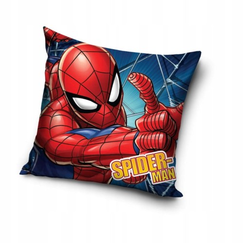 POSZEWKA pluszowa dekoracyjna na poduszkę SPIDERMAN 40x40 cm WELWET MARVEL