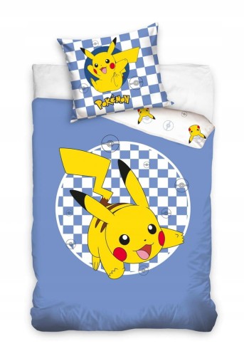 POŚCIEL bawełniana POKEMON 140x200 PIKACHU ORYGINALNA