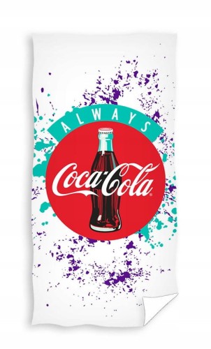 RĘCZNIK bawełniany COCA-COLA 70x140 cm COLA