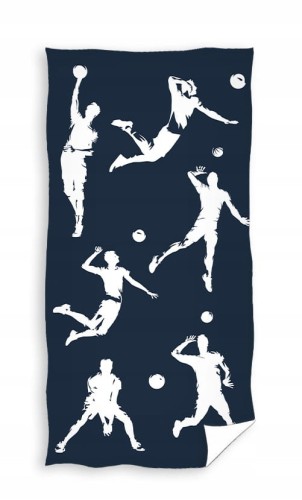 RĘCZNIK bawełniany SIATKARZ 70X140 cm Piłka siatkowa SIATKÓWKA