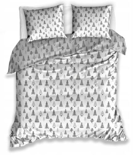 POŚCIEL CORAL ŚWIĄTECZNA 140x200 + 70x90 komplet 2 częściowy