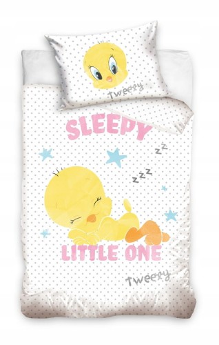 POŚCIEL dziecięca LOONEY TUNES 100x135 TWEETY