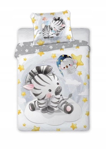 POŚCIEL dziecięca ZEBRA 100x135 KOŃ niemowlęca
