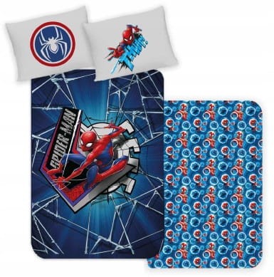 POŚCIEL dziecięca SPIDERMAN 100x135 cm SPIDER-MAN MARVEL niemowlęca
