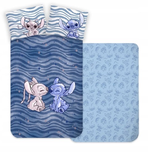 POŚCIEL dziecięca LILO AND STITCH 100x135 cm STICH niemowlęca