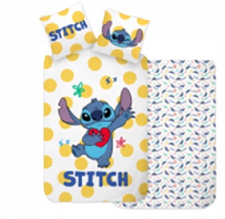 POŚCIEL dziecięca LILO AND STITCH 100x135 cm STICH niemowlęca