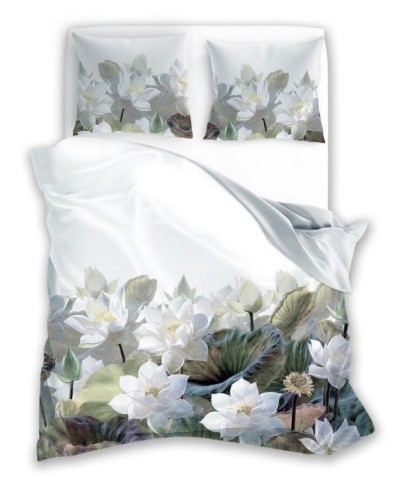 Pościel satynowa luksusowa 140x200 + 70x90 cm Nobile 100% bawełna