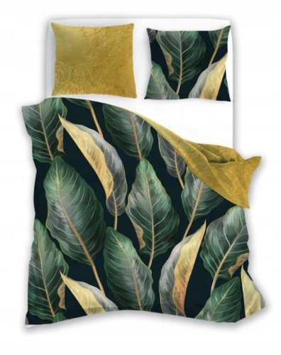 Pościel satynowa luksusowa 220x200 + 2x 70x80 cm Nobile 100% bawełna