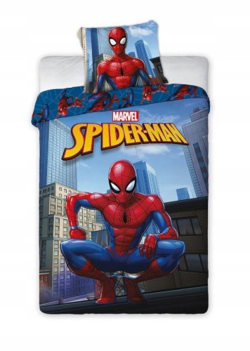 POŚCIEL bawełniana SPIDERMAN 160x200 cm