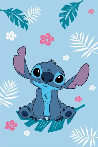 KOC POLAR LILO AND STITCH 100x150 cm