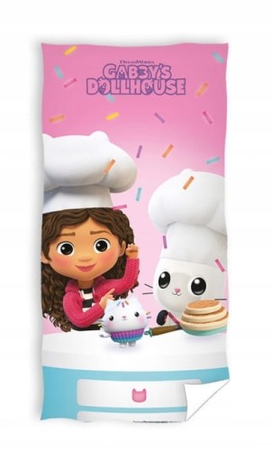RĘCZNIK bawełniany KOCI DOMEK GABI 70x140 cm