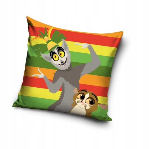 POSZEWKA pluszowa dekoracyjna na poduszkę MADAGASKAR 40x40 cm WELWET