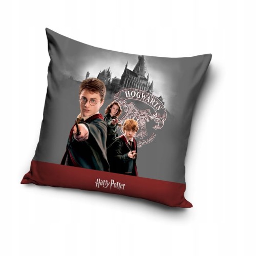 POSZEWKA pluszowa dekoracyjna na poduszkę HARRY POTTER 40x40 cm WELWET