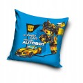 POSZEWKA pluszowa dekoracyjna na poduszkę TRANSFORMERS 40x40 cm WELWET