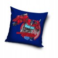 POSZEWKA pluszowa dekoracyjna na poduszkę TRANSFORMERS 40x40 cm WELWET
