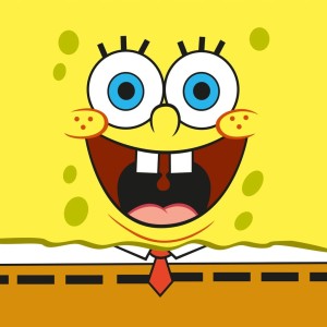 MAGICZNY RĘCZNIK ręczniczek SPONGEBOB 30x30