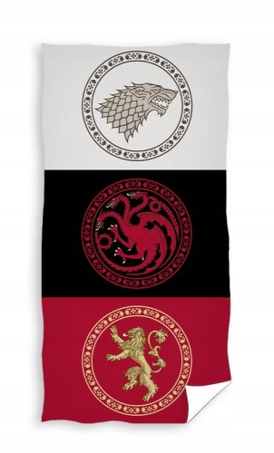 RĘCZNIK bawełniany GRA O TRON 70x140 cm