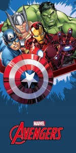 RĘCZNIK bawełniany AVENGERS 70x140 cm MARVEL