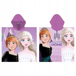 RĘCZNIK PONCHO 55x110 FROZEN Kraina lodu