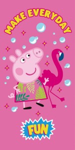 RĘCZNIK bawełniany ŚWINKA PEPPA 70x140 cm