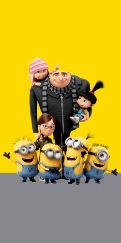 RĘCZNIK bawełniany dziecięcy MINIONKI 70x140 cm