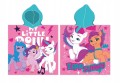 RĘCZNIK PONCHO 55x110 cm MY LITTLE PONY KUCYKI
