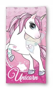 RĘCZNIK szybkoschnący JEDNOROŻEC 70x140 unicorn KOŃ