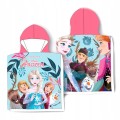 RĘCZNIK PONCHO 50x100 FROZEN Kraina lodu