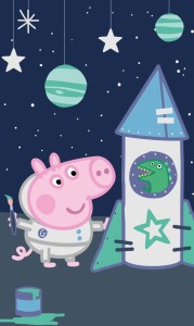RĘCZNIK ręczniczek do rąk ŚWINKA PEPPA 30x50 cm GEORGE