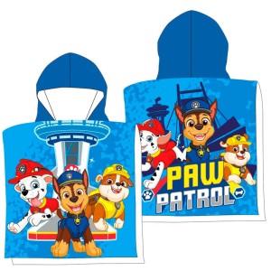 RĘCZNIK PONCHO 55x110 cm Psi Patrol PAW