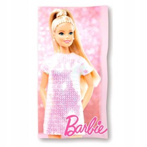 RĘCZNIK bawełniany BARBIE 70x140 cm
