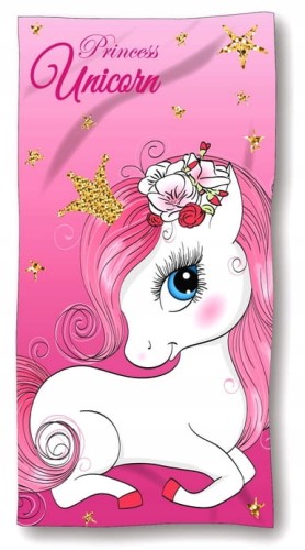 RĘCZNIK szybkoschnący JEDNOROŻEC 70x140 unicorn KOŃ