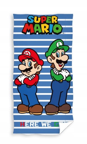 RĘCZNIK bawełniany Seria Super Mario Bros. 70x140 cm