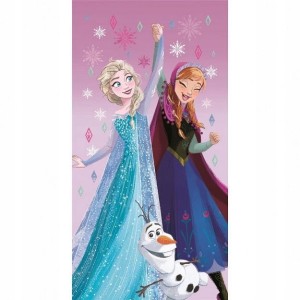 RĘCZNIK szybkoschnący FROZEN 70x140 cm Kraina lodu ELSA