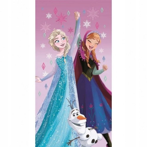 RĘCZNIK szybkoschnący FROZEN 70x140 cm Kraina lodu ELSA