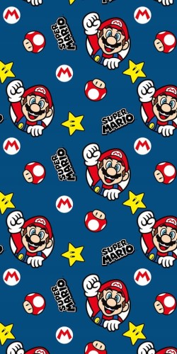 RĘCZNIK bawełniany Seria Super Mario Bros. 70x140 cm