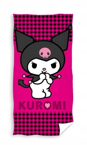 RĘCZNIK bawełniany KUROMI HELLO KITTY 70x140 cm