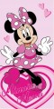 RĘCZNIK bawełniany MYSZKA MINNIE 70x140 cm MICKEY DISNEY