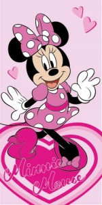 RĘCZNIK bawełniany MYSZKA MINNIE 70x140 cm MICKEY DISNEY