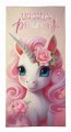 RĘCZNIK bawełniany JEDNOROŻEC 70x140 unicorn KOŃ