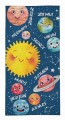 RĘCZNIK bawełniany KOSMOS 70x140 cm PLANETY