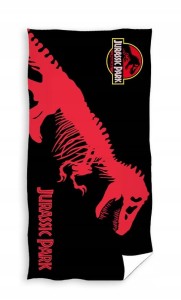 RĘCZNIK bawełniany DINOZAUR 70x140 cm JURASSIC PARK