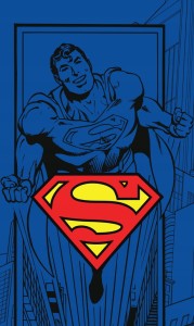 RĘCZNIK ręczniczek do rąk SUPERMAN 30x50 cm
