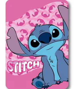 KOC POLAROWY LILO AND STITCH 140X100 KOCYK DZIECIĘCY PLED POLAR